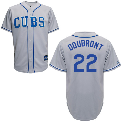 Felix Doubront #22 Youth Baseball Jersey-Chicago Cubs Authentic 2014 Road Gray Cool Base MLB Jersey